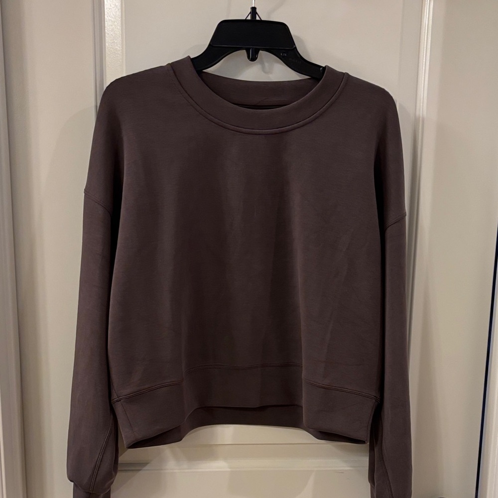 Lululemon Athletica Dark Brown Sweatshirt